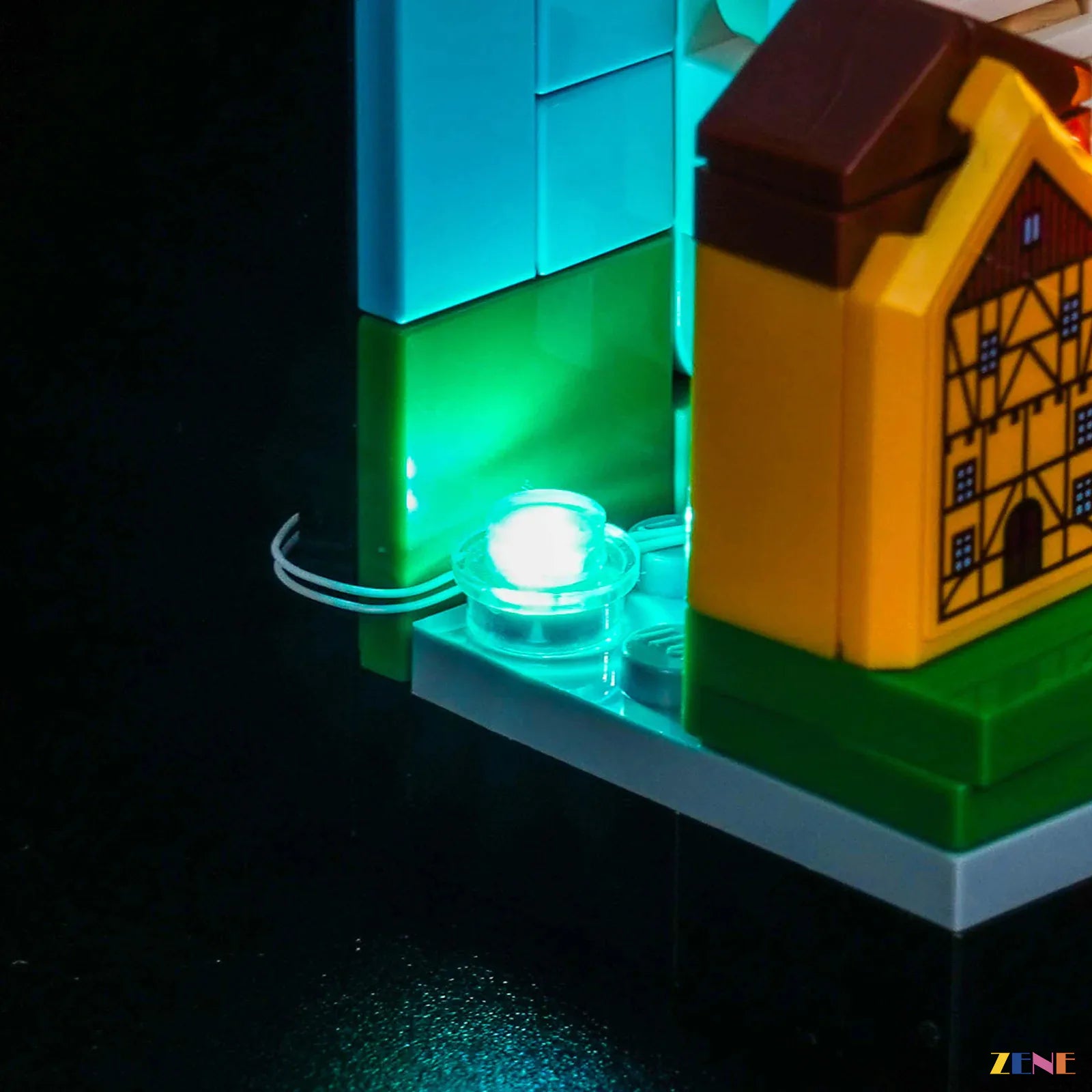 zene bricks Light Kit for Germany Postcard #40954