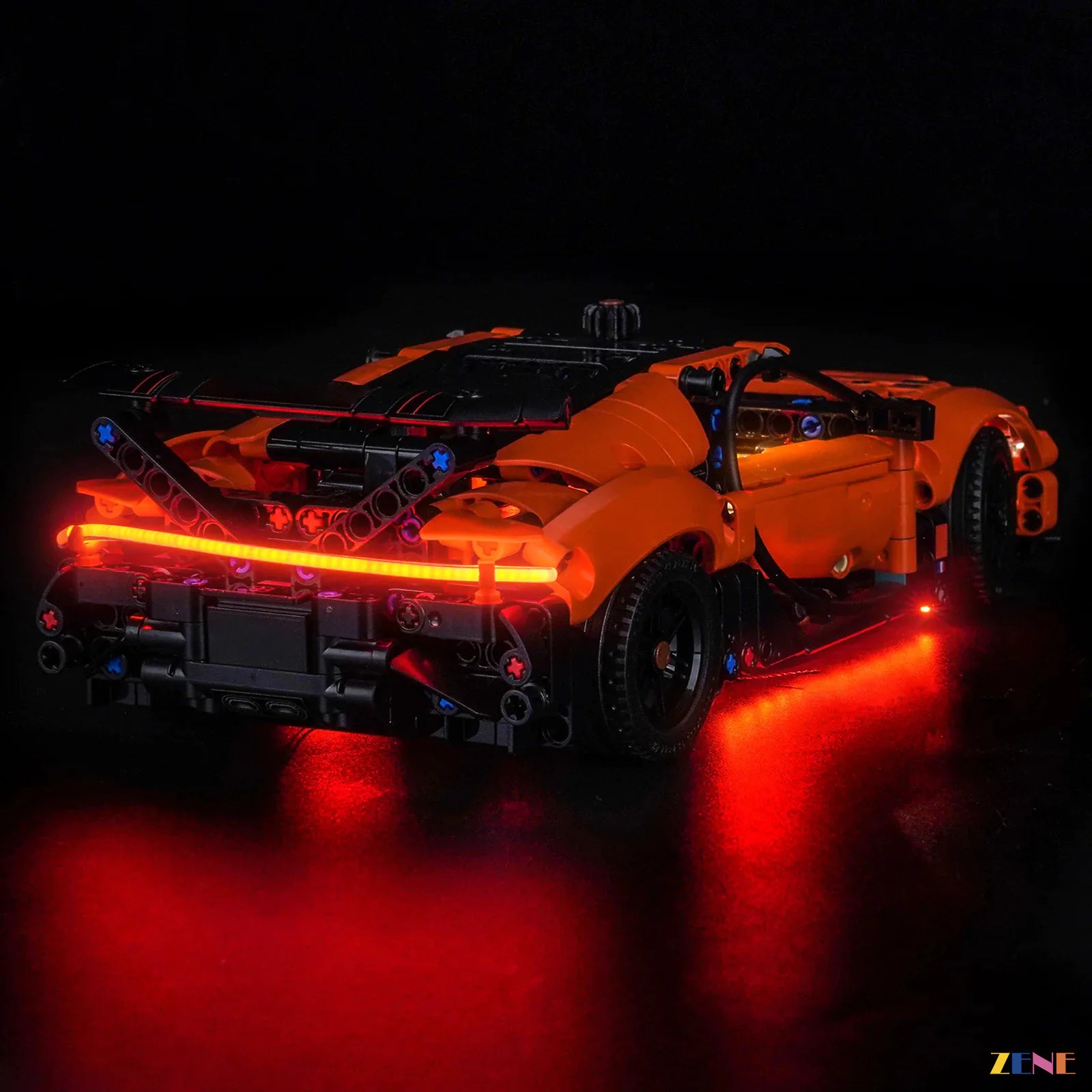 zene bricks LEGO Bugatti Chiron Pur Sport Hypercar Light Kit for #42222