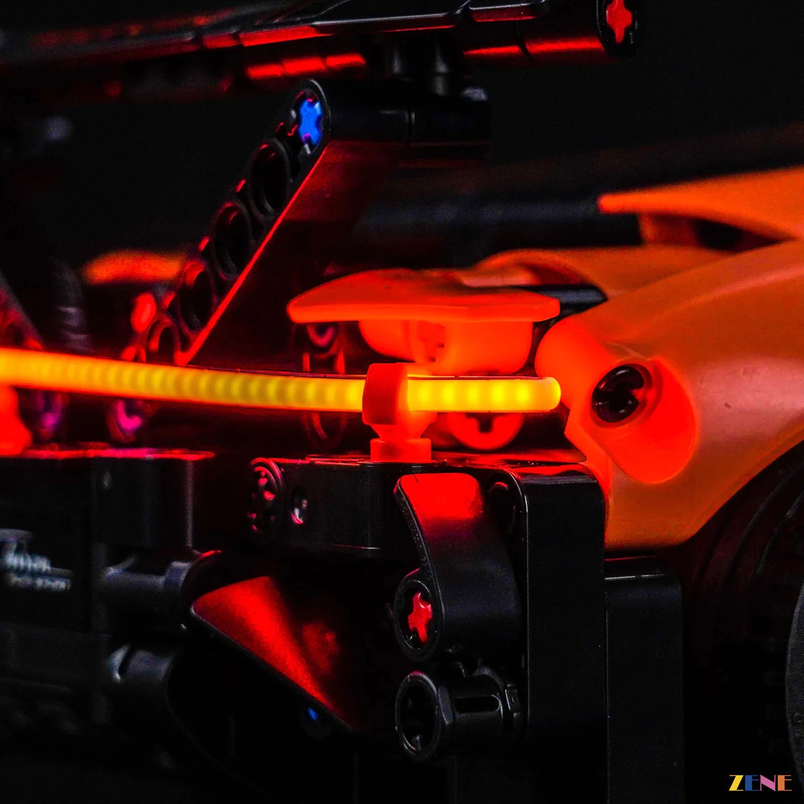 zene bricks LEGO Bugatti Chiron Pur Sport Hypercar Light Kit for #42222