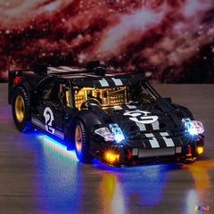 LEGO 1966 Ford GT40 MKII Race Car Light Kit for #42223 (Ver.2)