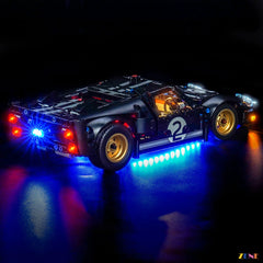 LEGO 1966 Ford GT40 MKII Race Car Light Kit for #42223 (Ver.2)