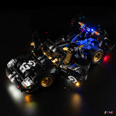 LEGO 1966 Ford GT40 MKII Race Car Light Kit for #42223
