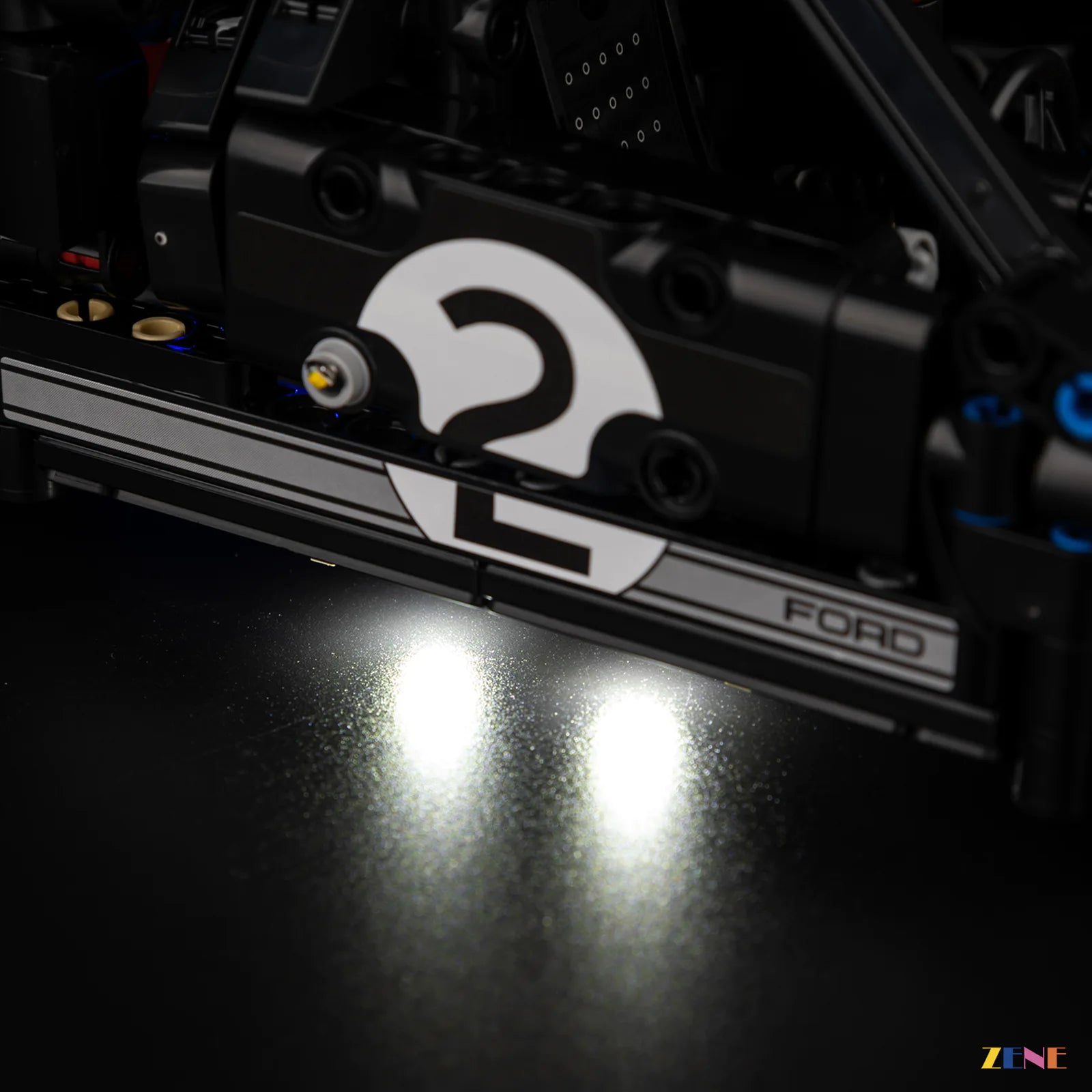 zene bricks LEGO 1966 Ford GT40 MKII Race Car Light Kit for #42223