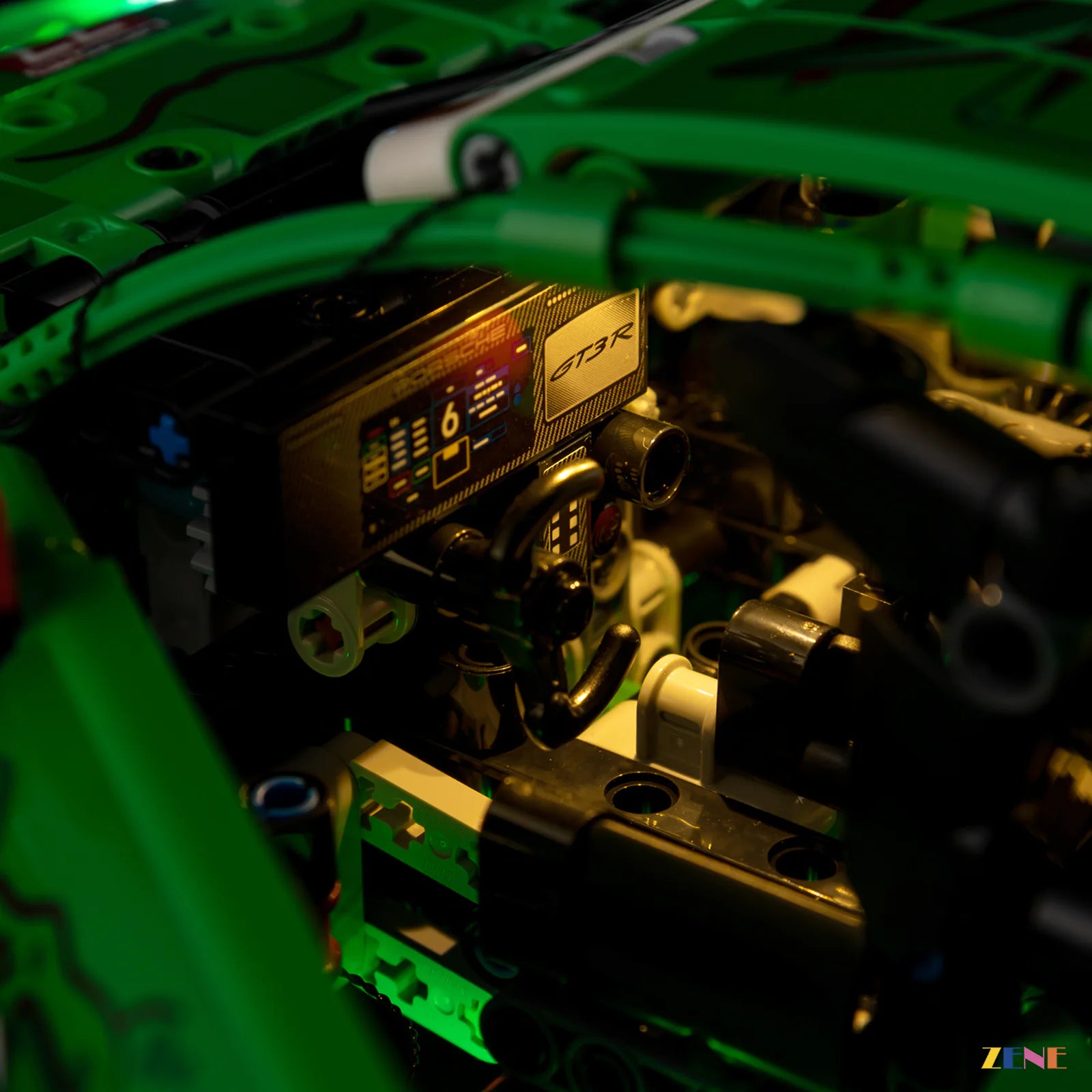 zene bricks LEGO Porsche 911 GT3 R REXY AO Racing Car Light Kit for #42224