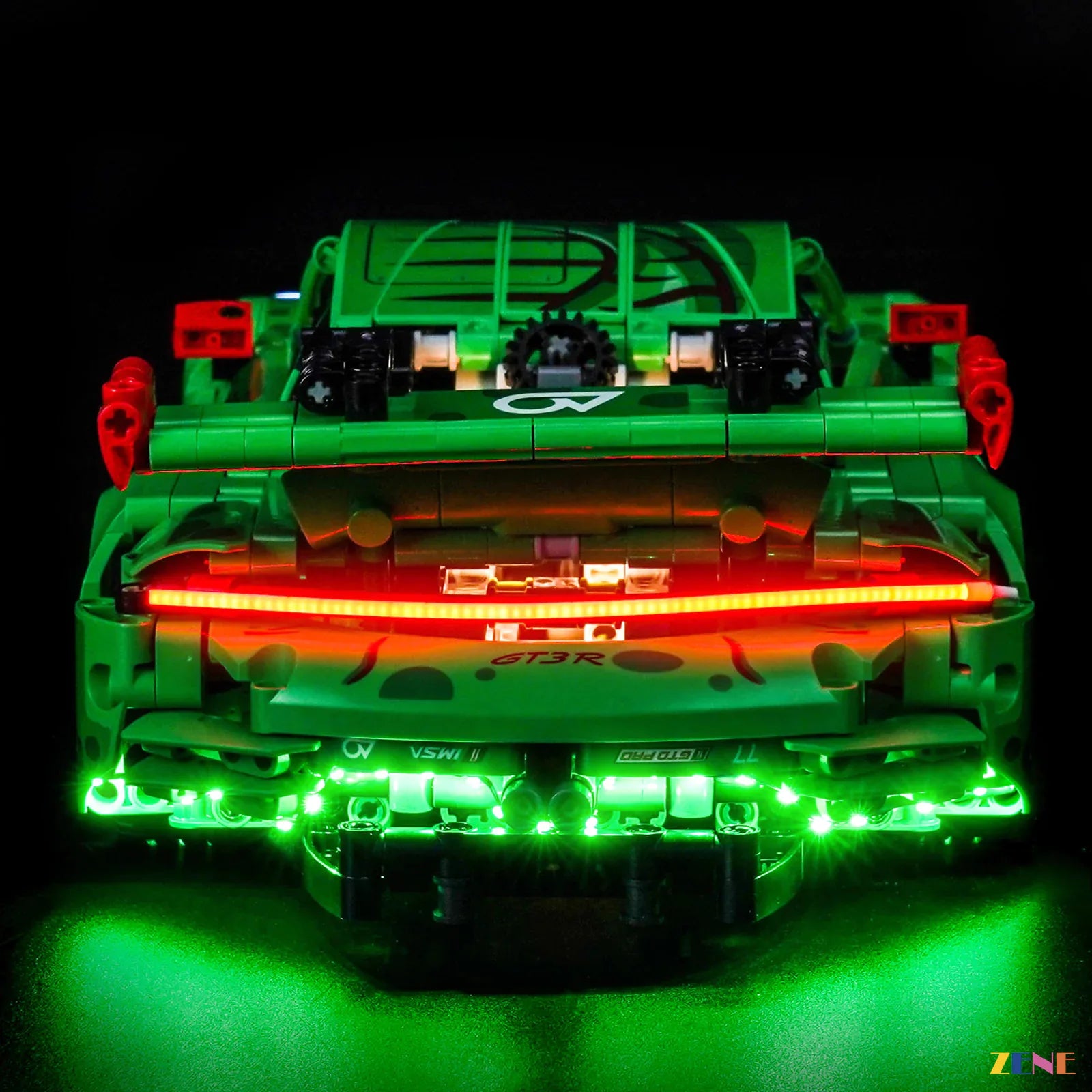 zene bricks Light Kit for Porsche 911 GT3 R REXY AO Racing Car #42224 (Ver.2)