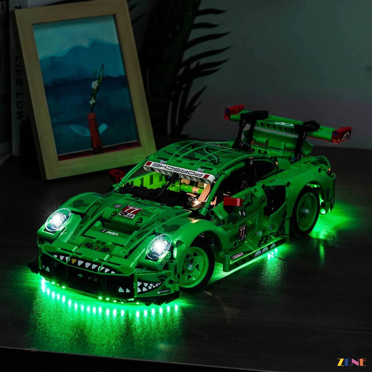 LEGO® Porsche 911 GT3 R REXY AO Racing Car Light Kit for #42224 (Ver.2)