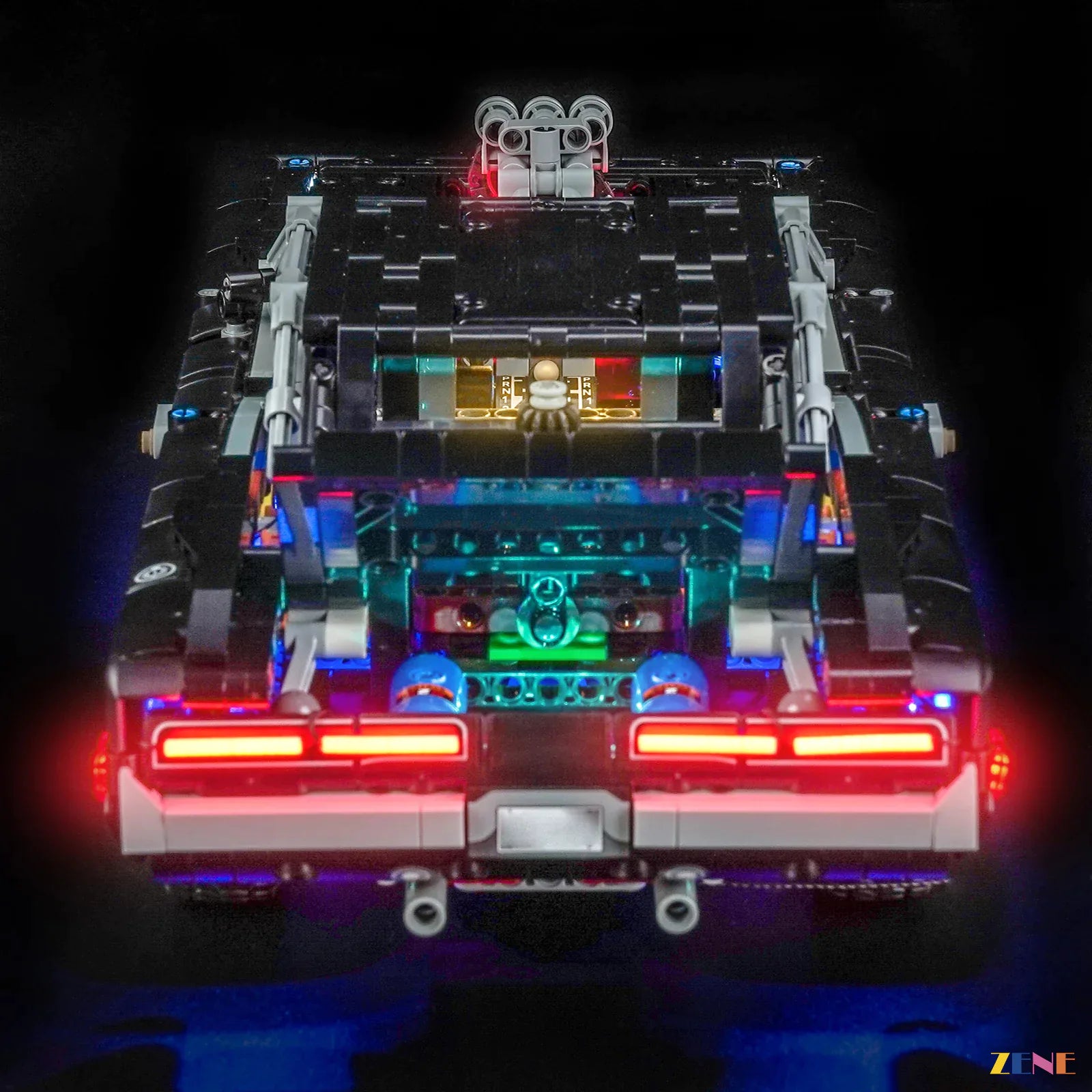 zene bricks Light Kit for Fast and Furious Dodge Charger R/T Car #42231