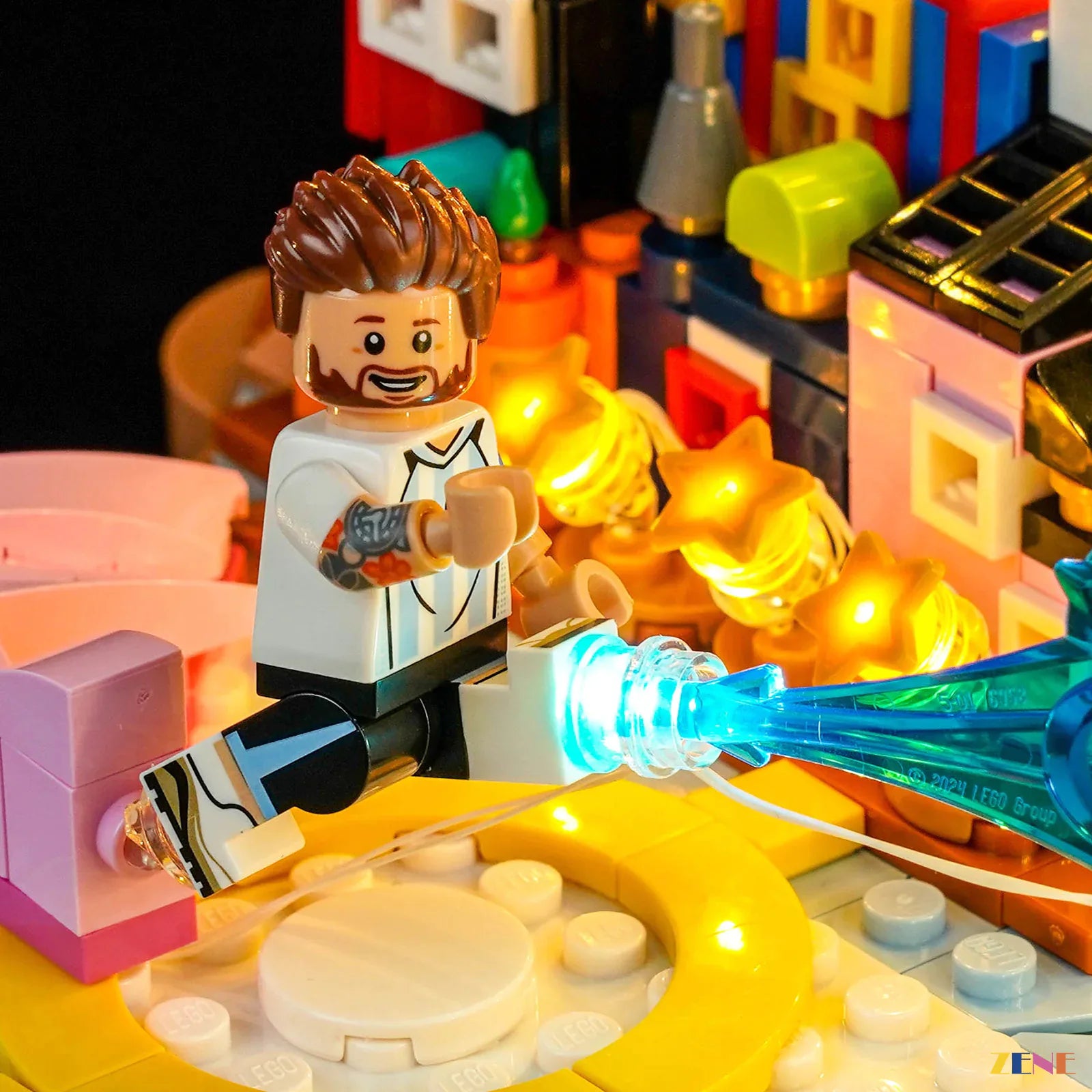 zene bricks Light Kit for Lionel Messi – Soccer Highlights #43011