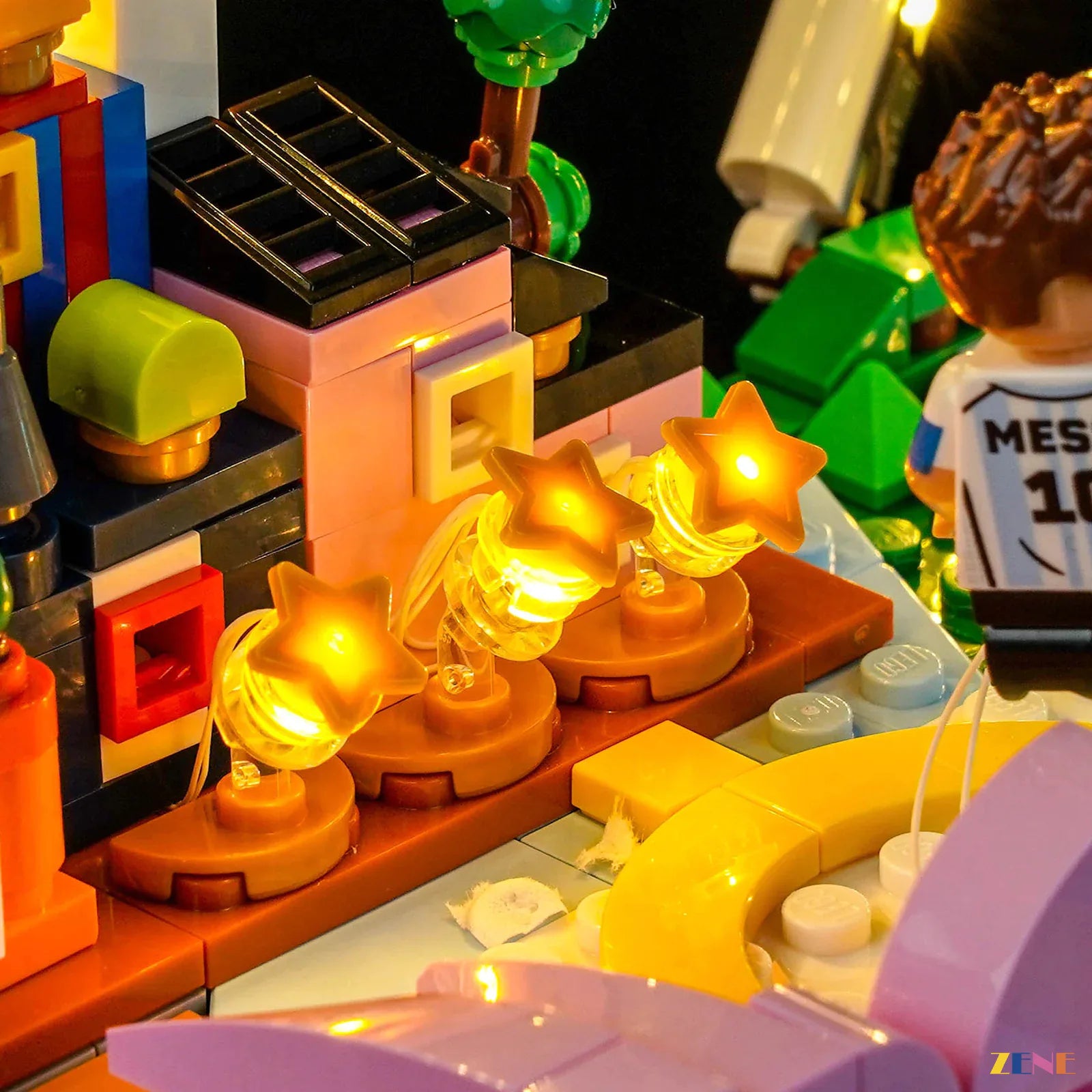 zene bricks Light Kit for Lionel Messi – Soccer Highlights #43011