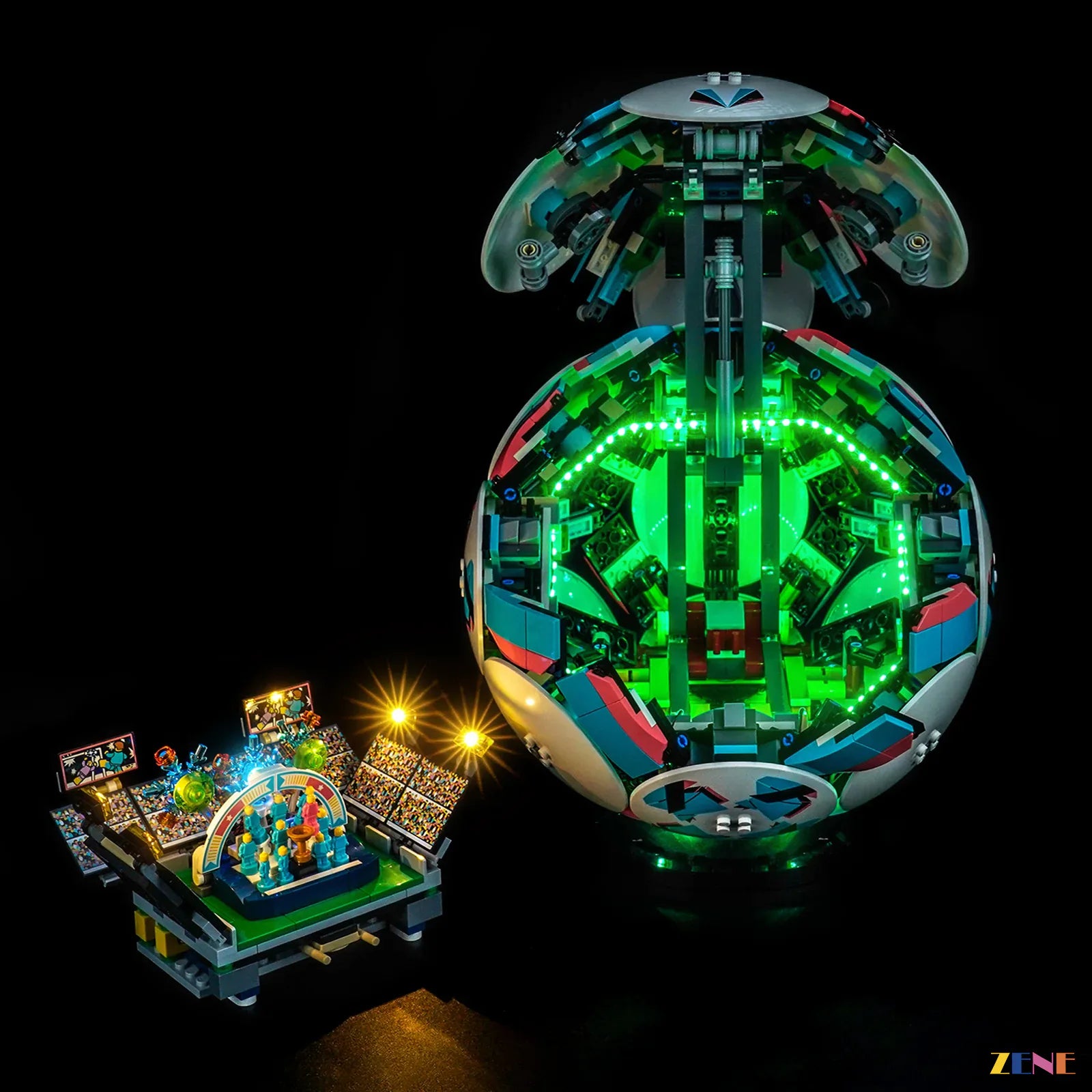 zene bricks LEGO Soccer Ball Light Kit for #43019