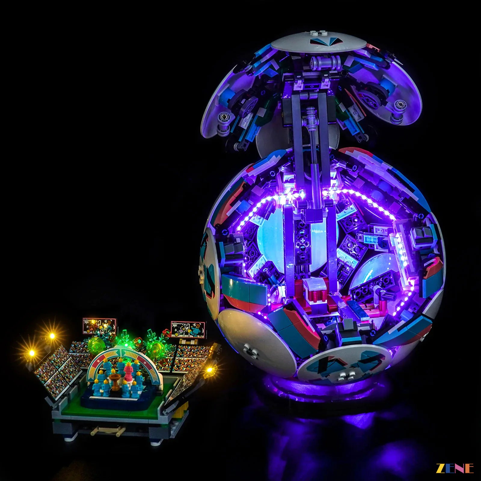 zene bricks LEGO Soccer Ball Light Kit for #43019