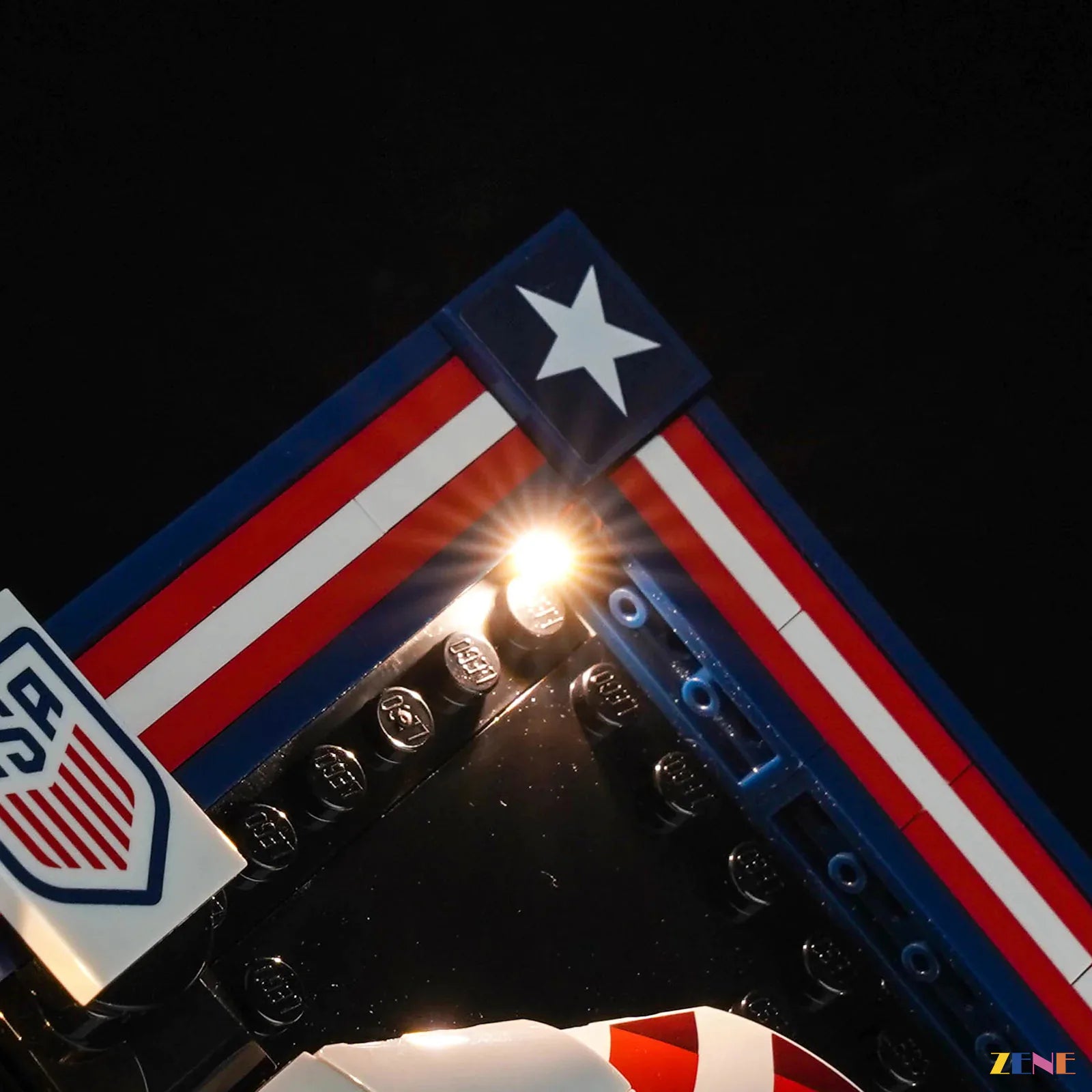 zene bricks Light Kit for 2026 U.S. Soccer National Team Jersey #43033