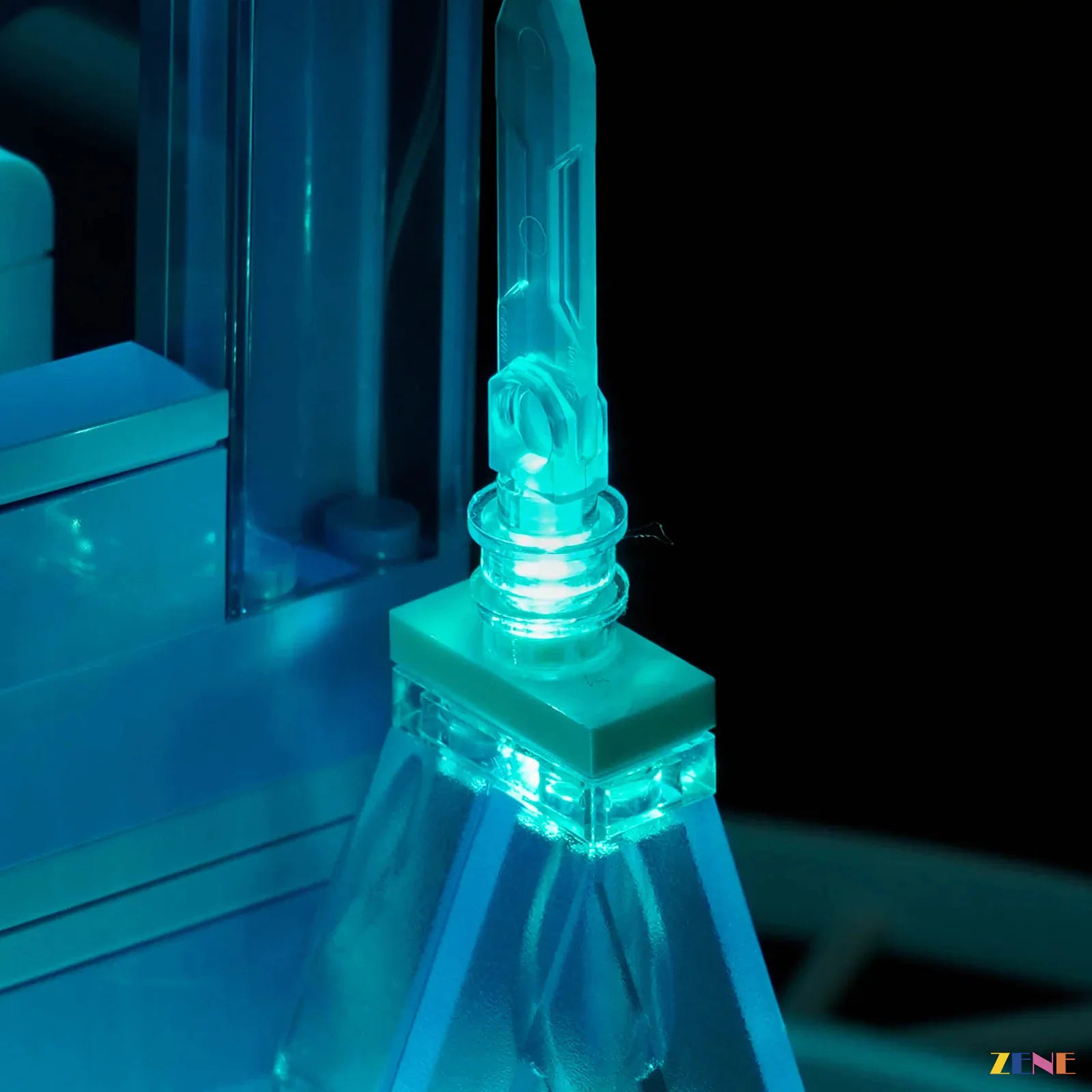 zene bricks LEGO Elsa's Ice Castle & Snow Ride Adventure Light Kit for #43281