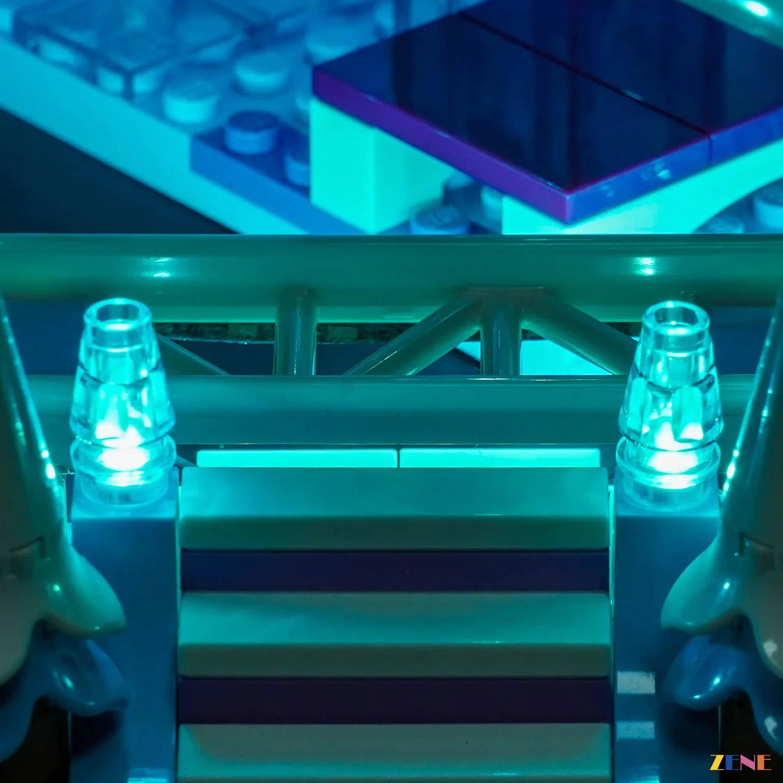 zene bricks LEGO Elsa's Ice Castle & Snow Ride Adventure Light Kit for #43281