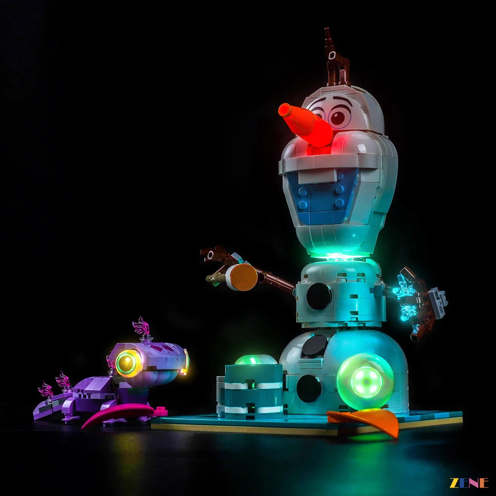 zene bricks LEGO Olaf and Bruni’s Picnic Fun Light Kit for #43287