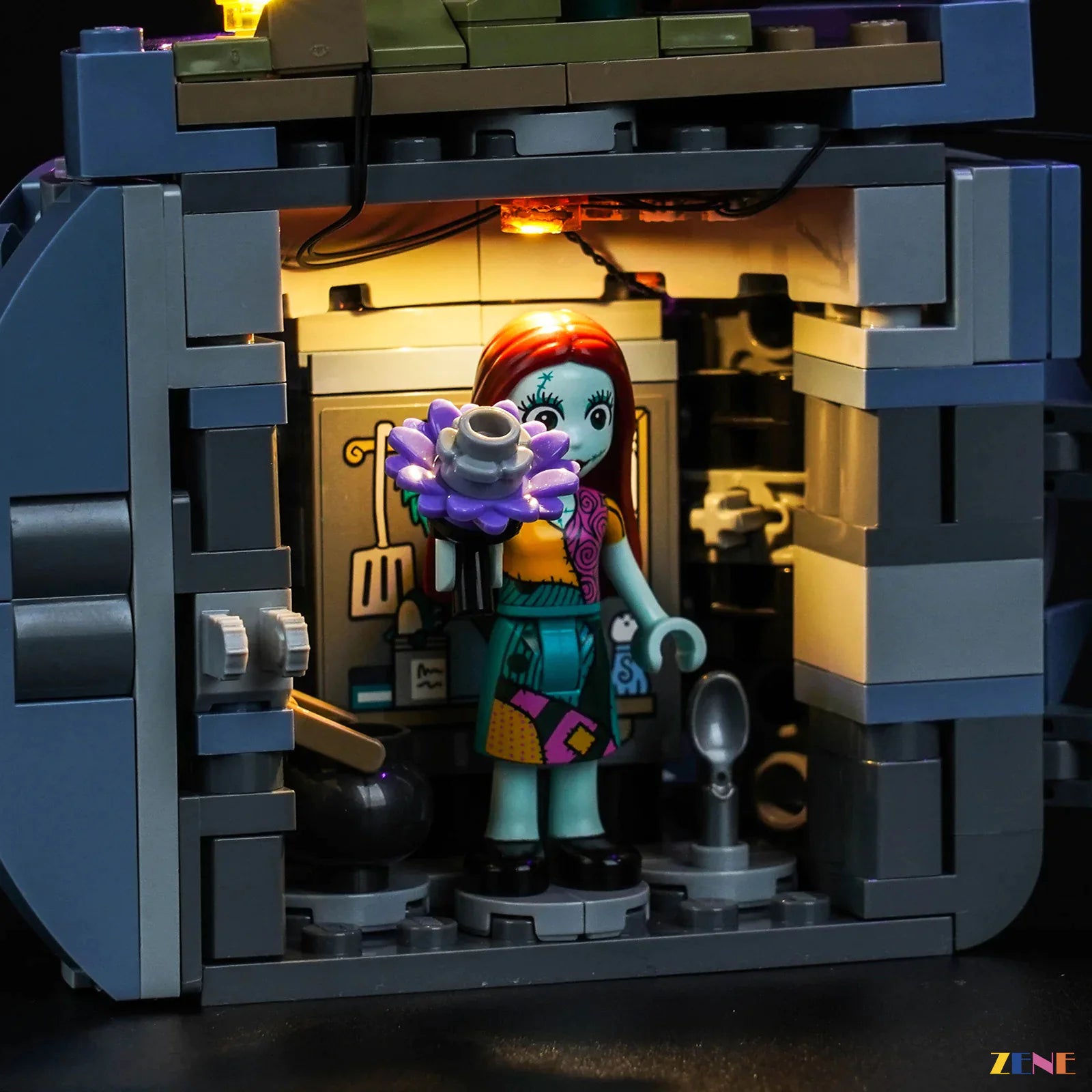 zene bricks LEGO Sally's Flowerpot Light Kit for #43288