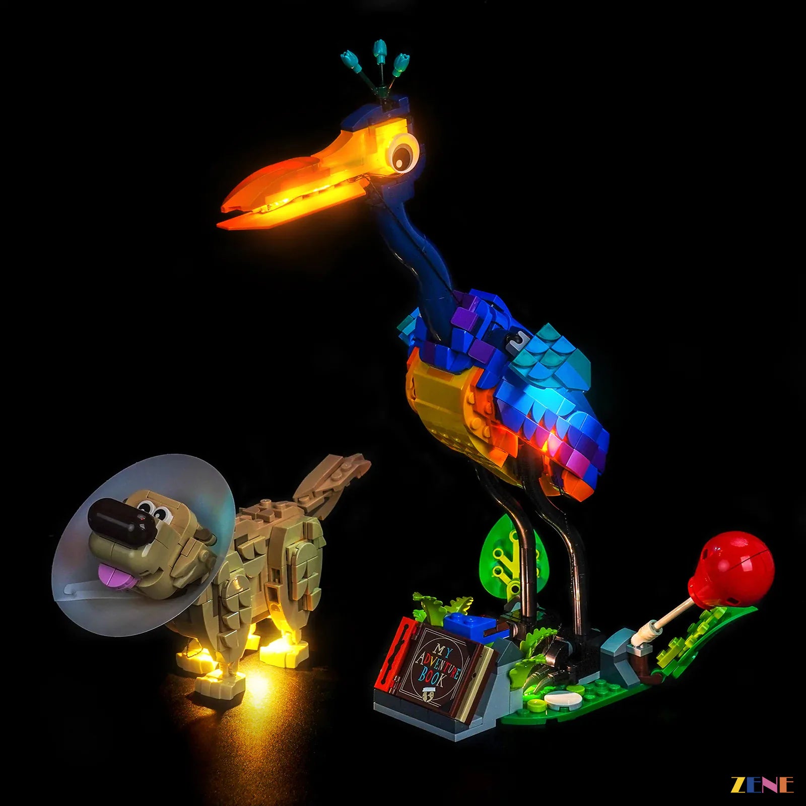 zene bricks LEGO Kevin & Dug Light Kit for #43290