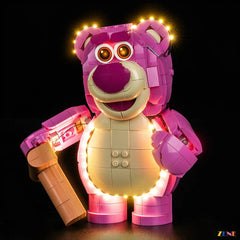 pink character shelf illumination - ZENE Bricks Light Kit for LEGO® Lotso #43306