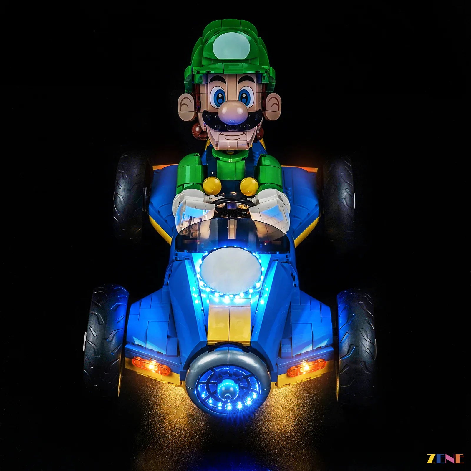 zene bricks Light Kit for Mario Kart – Luigi & Mach 8 #72050