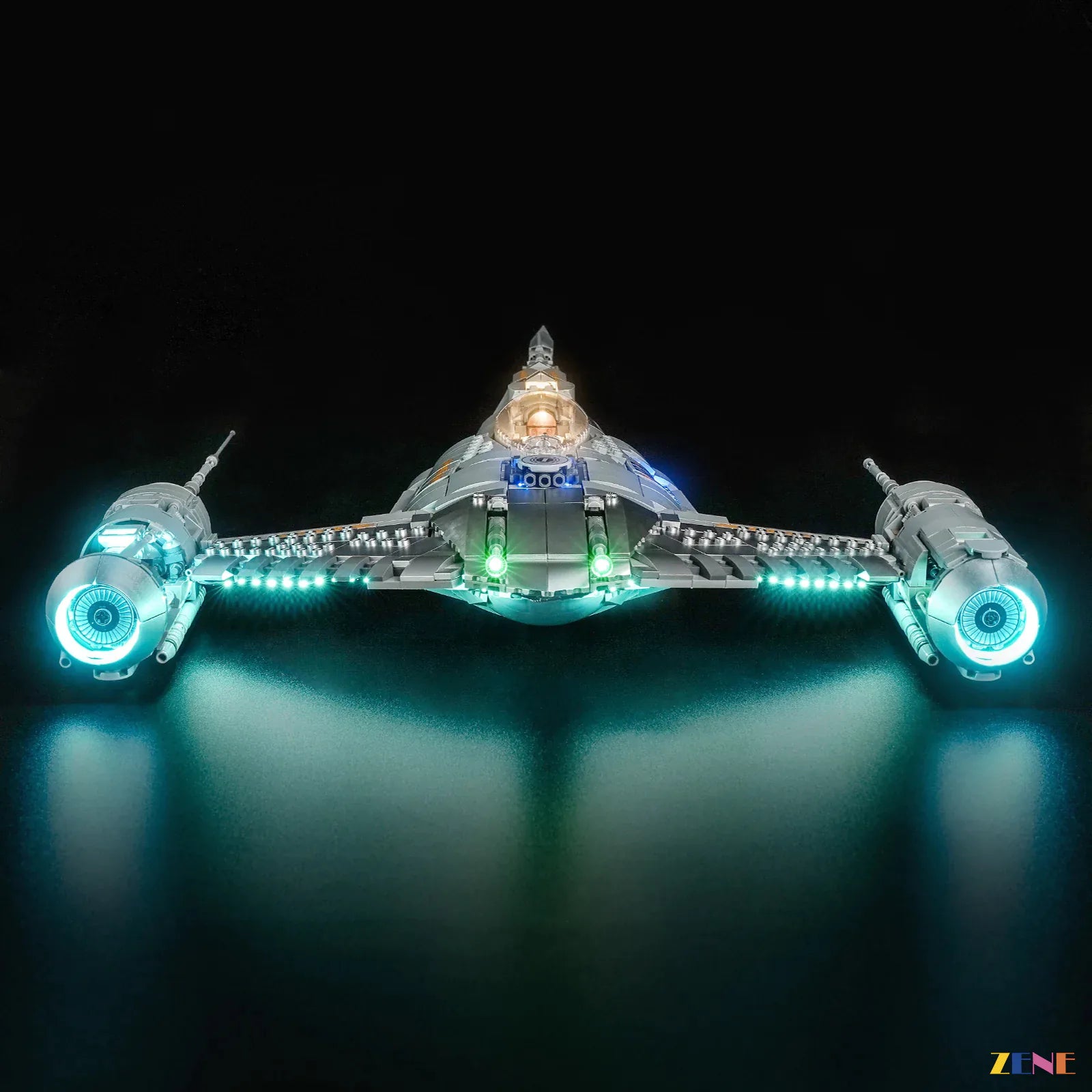 zene bricks Light Kit for The Mandalorian's N-1 Starfighter #75442