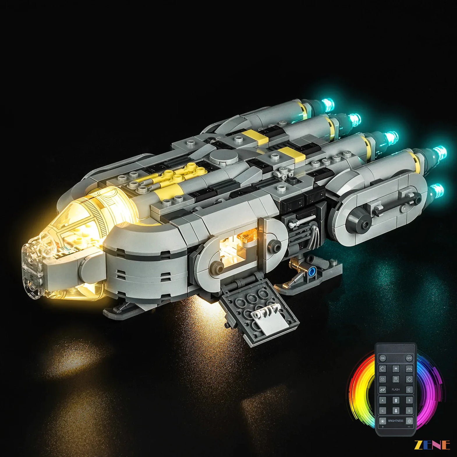 Light Kit for Jedha City and Empire Spaceship #21007 – ZENE
