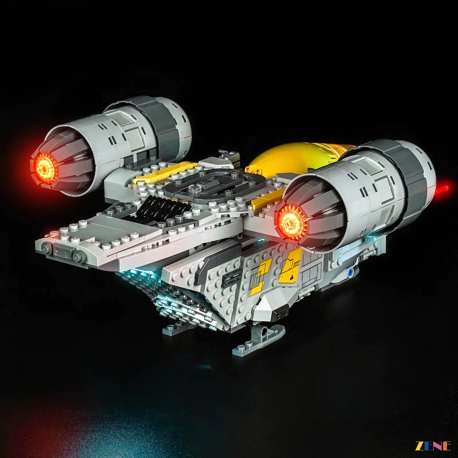 zene bricks Light Kit for The Razor Crest #75447