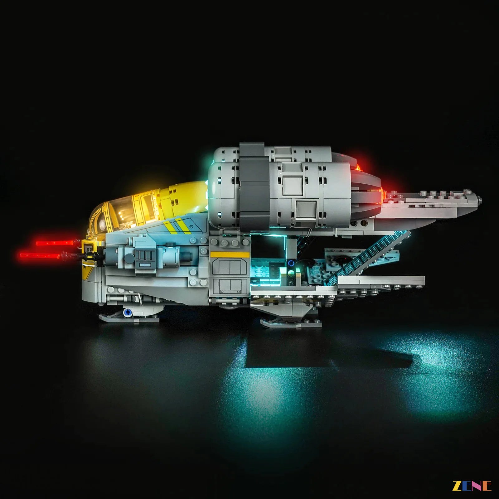 zene bricks Light Kit for The Razor Crest #75447
