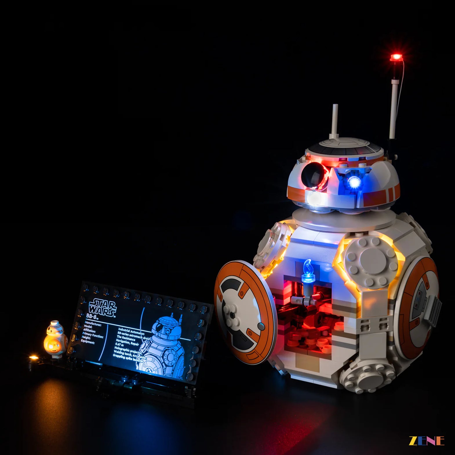 Light Kit for BB8 Astromech Droid #75452 – ZENE Light Kit for BB8 Astromech Droid #75452 – ZENE