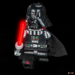 Light Kit for Up-Scaled Darth Vader Minifigure #75461