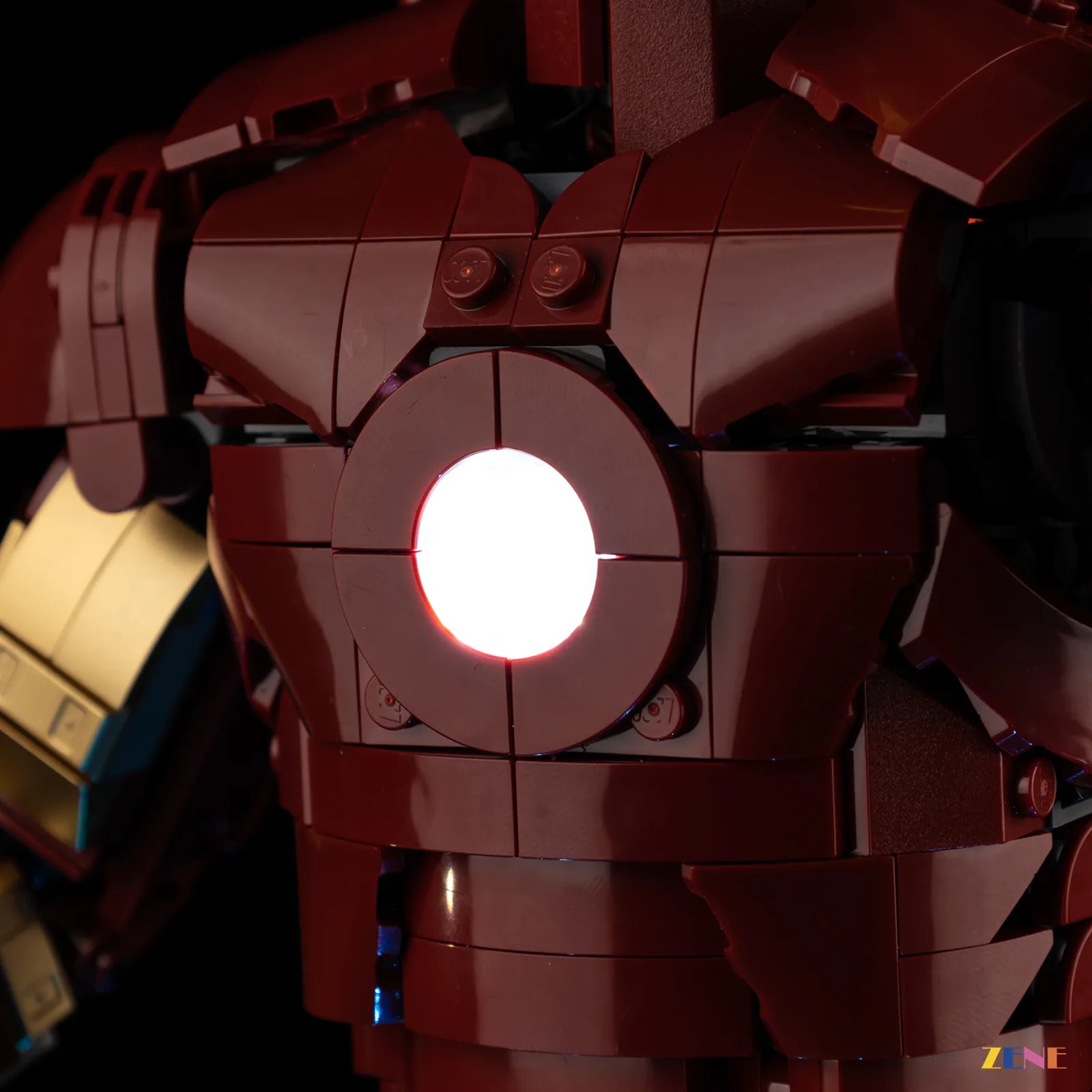 zene bricks LEGO Iron Man Mark 3 Collectors' Edition Light Kit for #76344