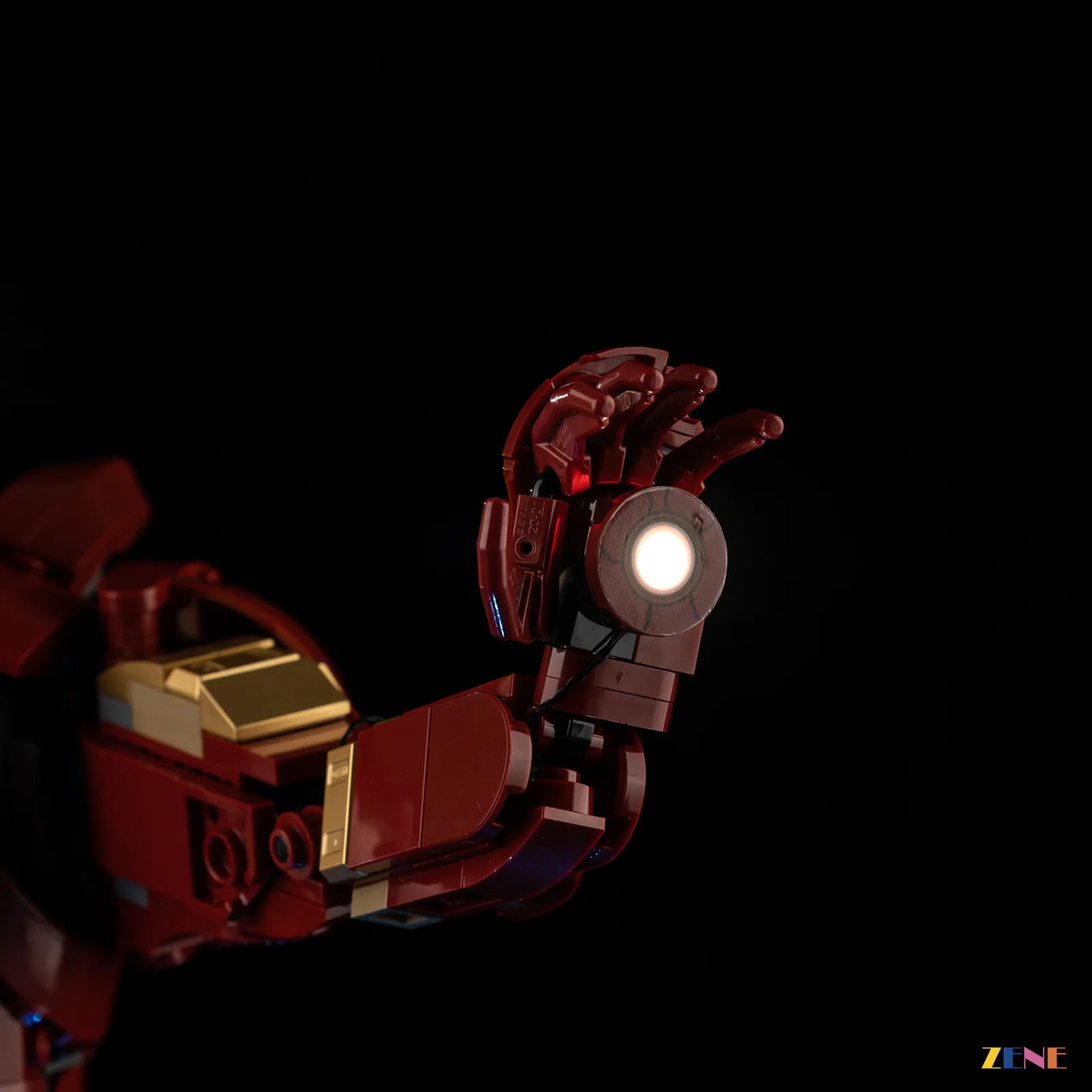 zene bricks LEGO Iron Man Mark 3 Collectors' Edition Light Kit for #76344