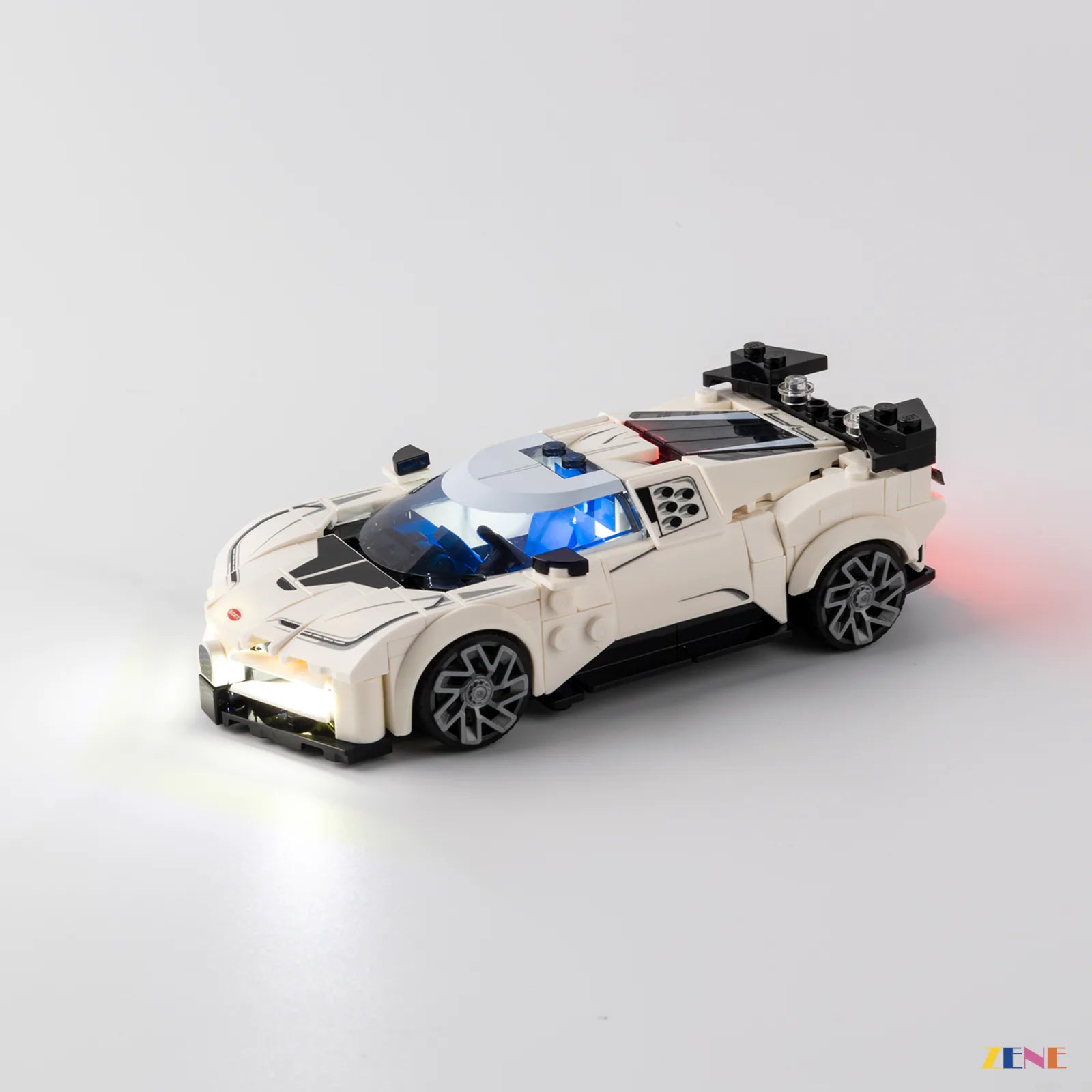 zene bricks LEGO Bugatti Centodieci Hyper Sports Car Light Kit for #77240