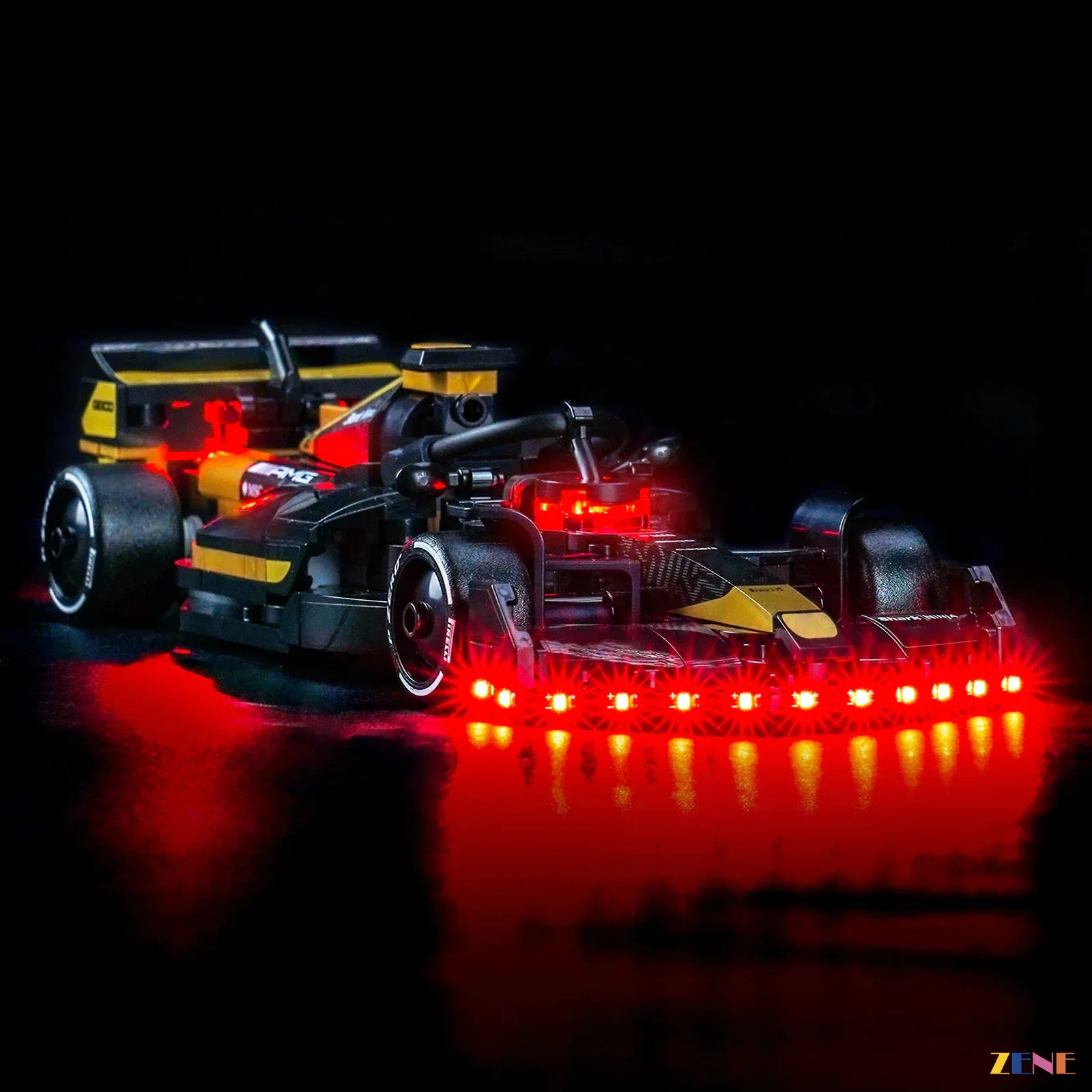 zene bricks LEGO APXGP Team Race Car from F1 The Movie Light Kit for #77252