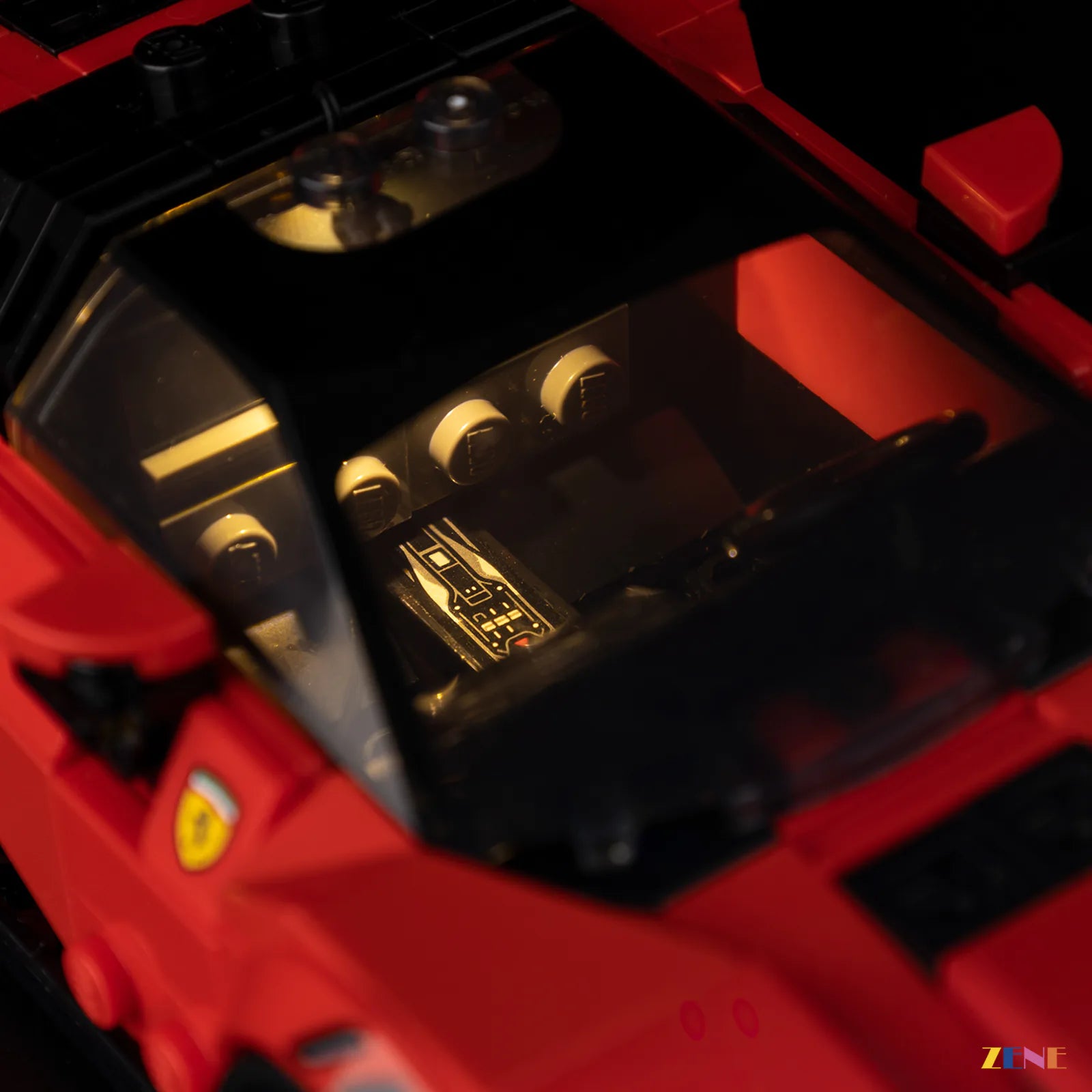 zene bricks LEGO Ferrari SF90 XX Stradale Sports Car Light Kit for #77254