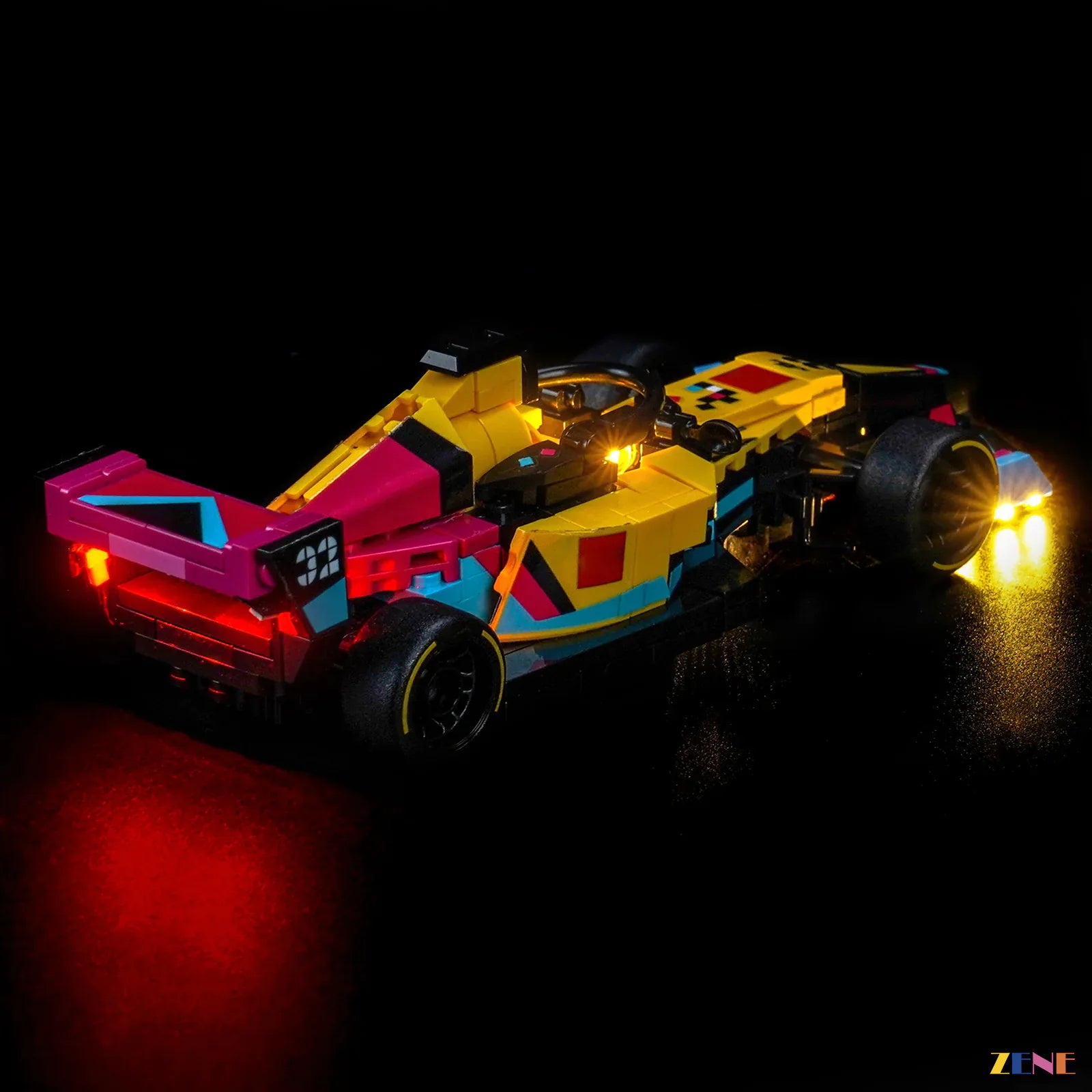 zene bricks LEGO F1 ACADEMY LEGO Race Car Light Kit for #77258