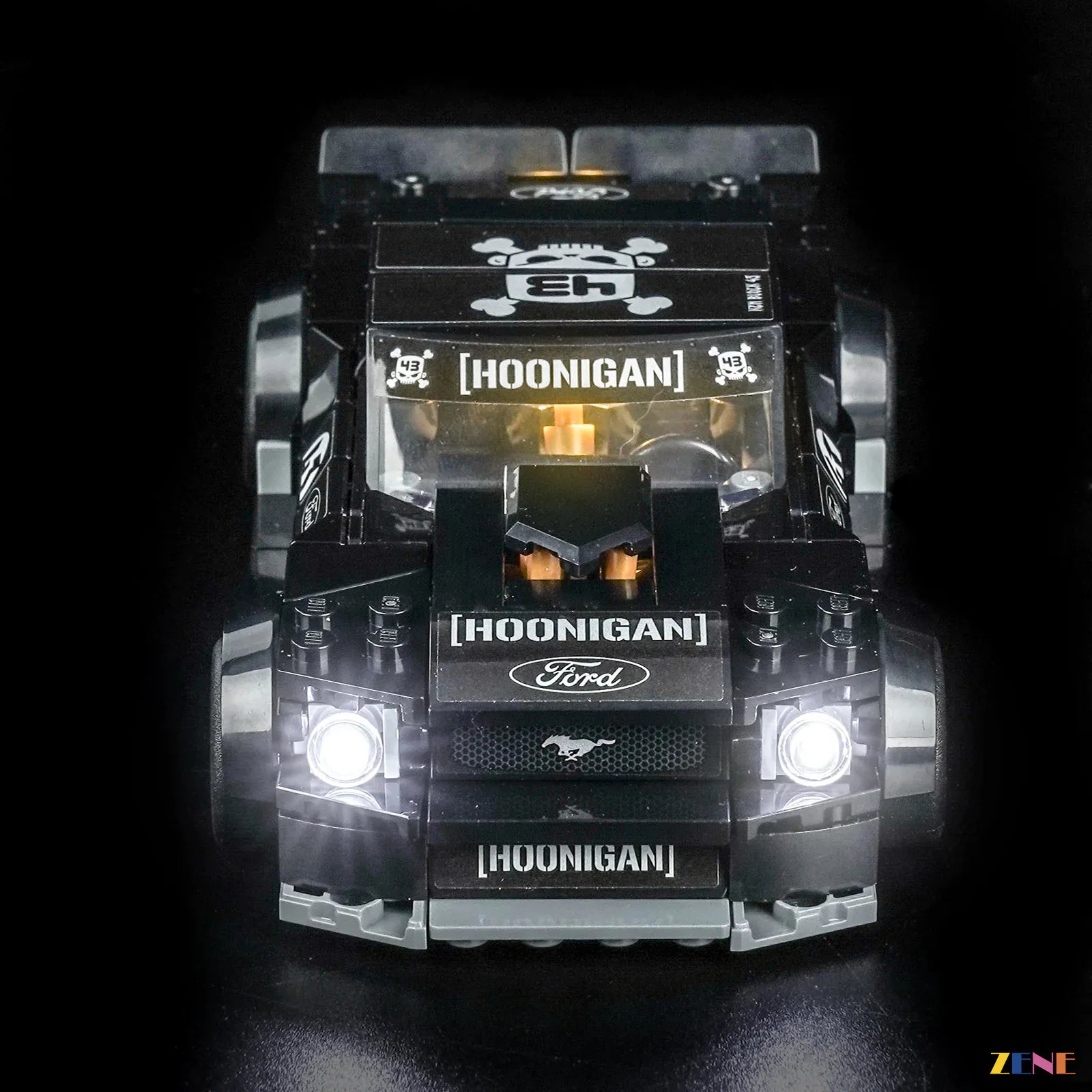 zene bricks Light Kit for Ken Block's '65 Ford Mustang Hoonicorn V1 #77262