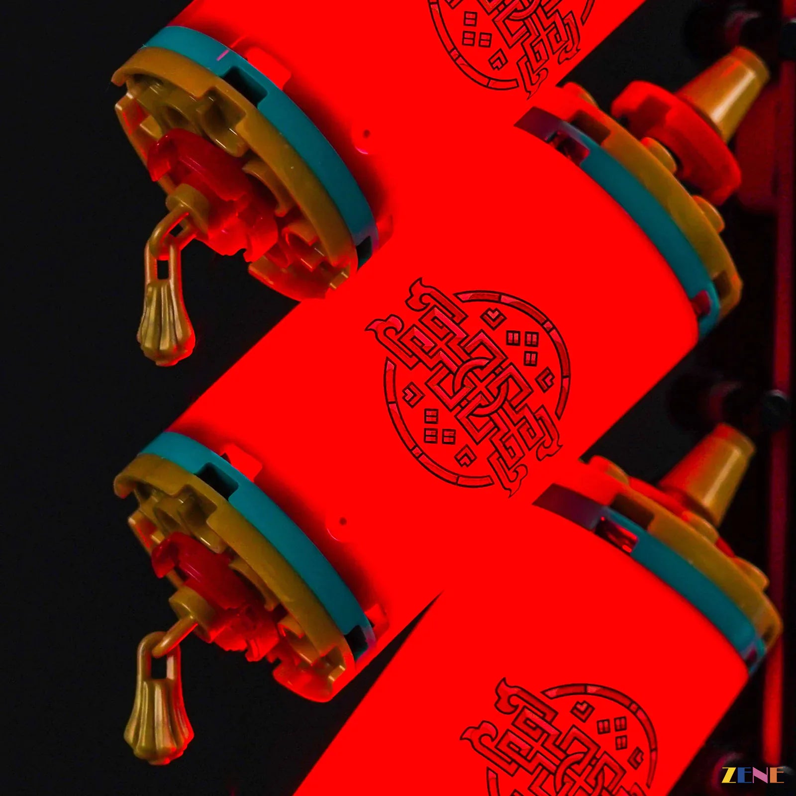 zene bricks LEGO Fortune Firecracker Light Kit for #80118