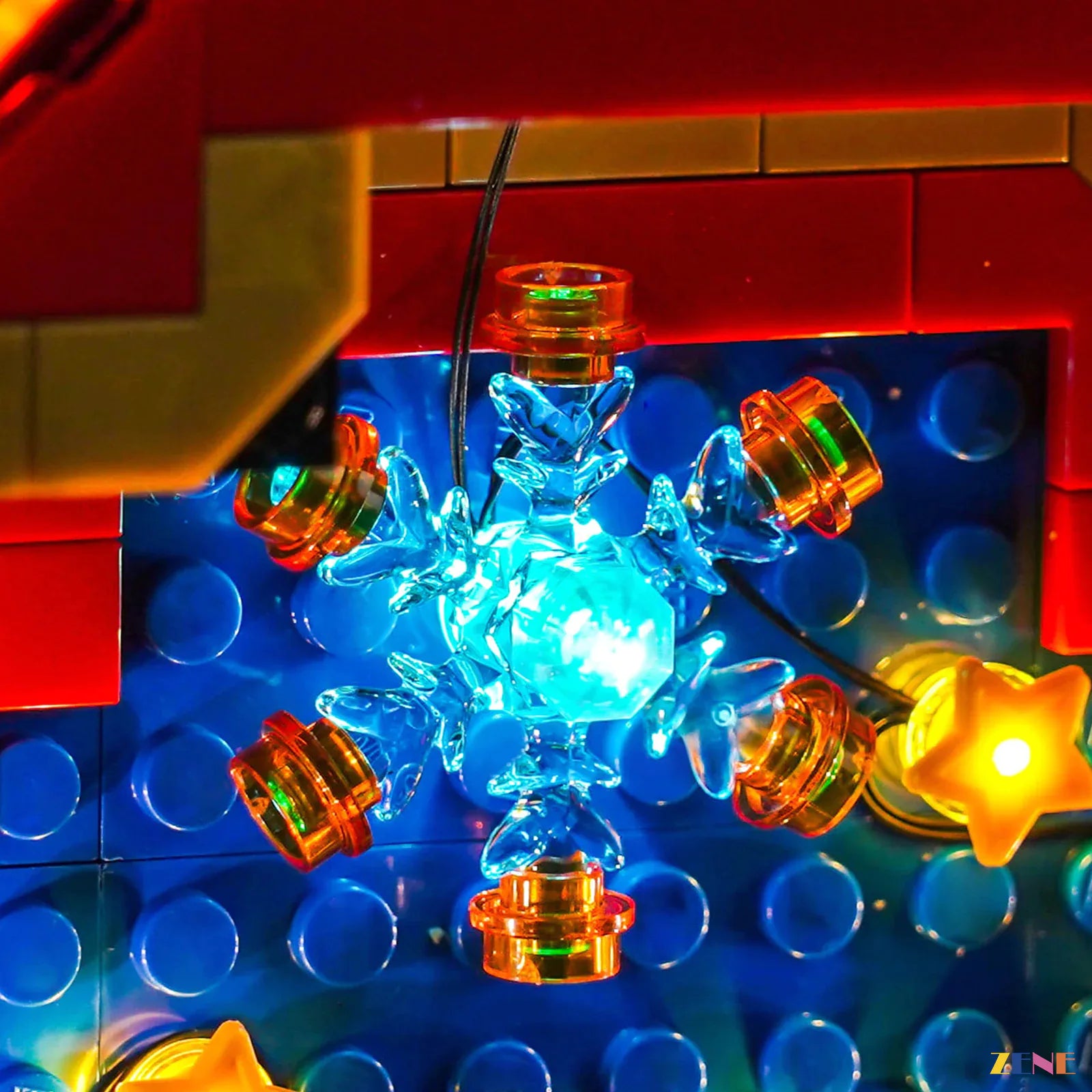 zene bricks LEGO Fortune Firecracker Light Kit for #80118