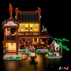 ZENE Bricks Light Kit for LEGO Moon-Gazing Inn #80121