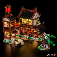 ZENE Bricks Light Kit for LEGO Moon-Gazing Inn #80121