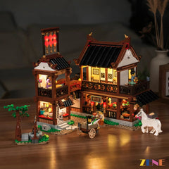 ZENE Bricks Light Kit for LEGO Moon-Gazing Inn #80121