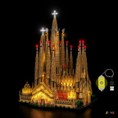 ZENE Bricks Light Kit for LEGO Sagrada Família #21065