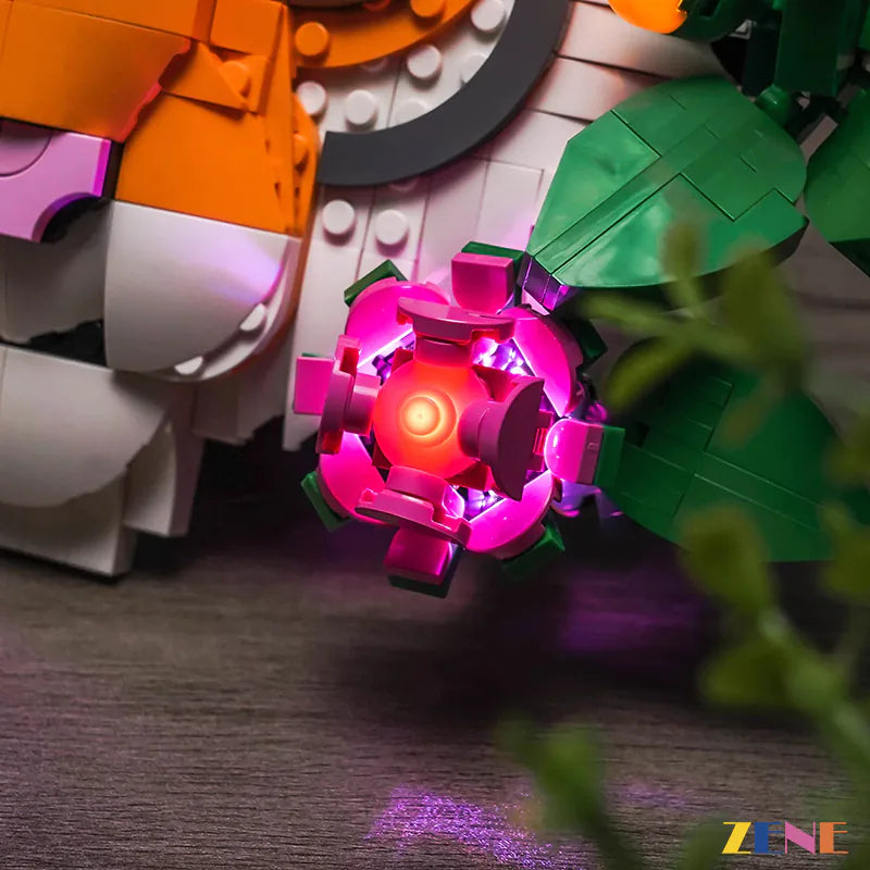 zene bricks Light Kit for LEGO Tiger - The Fauna Collection  #31217