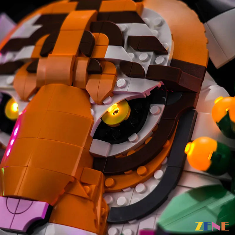 zene bricks Light Kit for LEGO Tiger - The Fauna Collection  #31217
