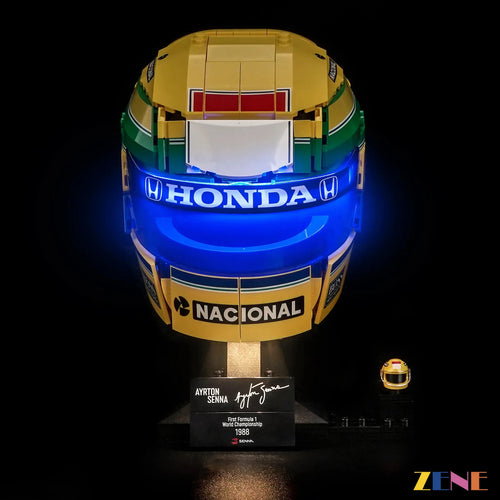 ZENE Bricks Light Kit for LEGO Ayrton Senna Helmet #43024