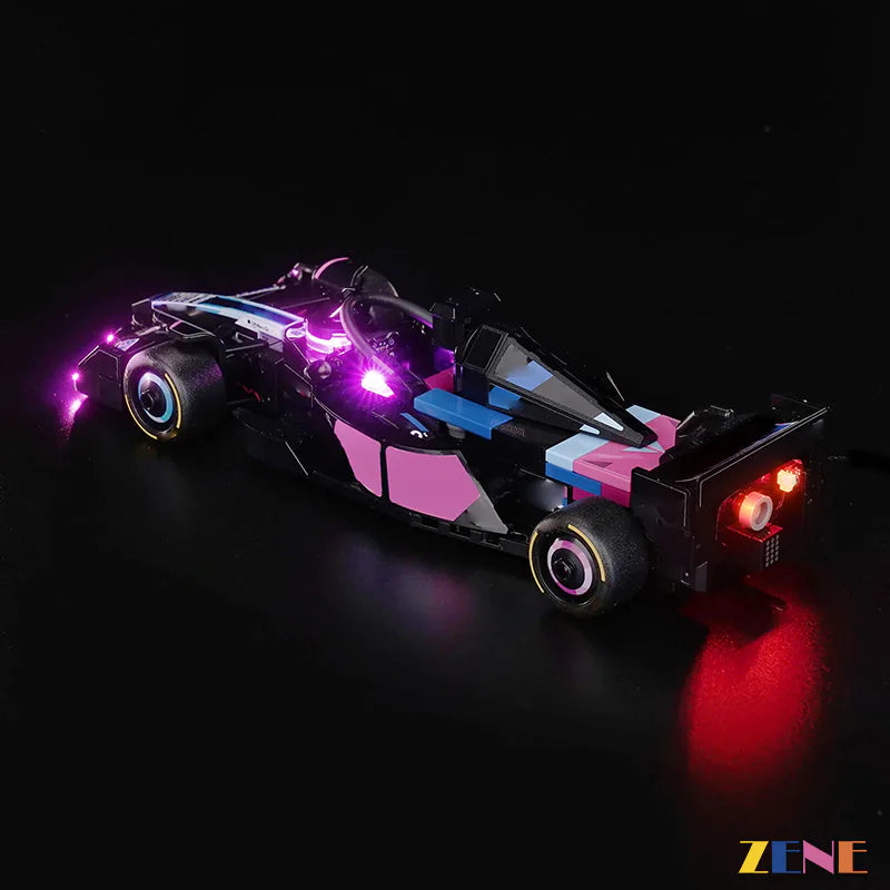 zene bricks Light Kit for LEGO BWT Alpine F1 A524 Race Car #77248
