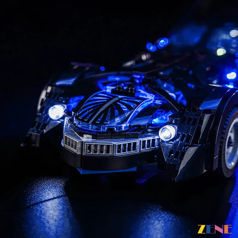 zene bricks LEGO Forever Batmobile Light Kit for #76304 (Blue Ver.)