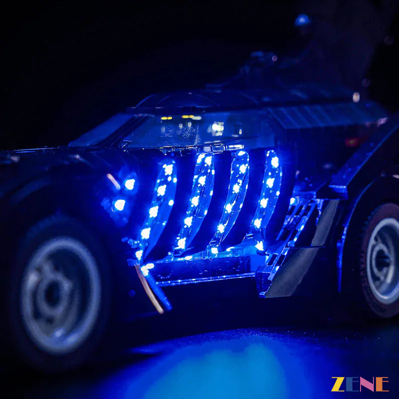 zene bricks LEGO Forever Batmobile Light Kit for #76304 (Blue Ver.)