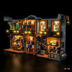 ZENE Bricks Light Kit for LEGO Icons Bookstore: Book Nook #11379