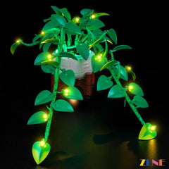 ZENE Bricks Light Kit for LEGO Hanging Golden Pothos #11512